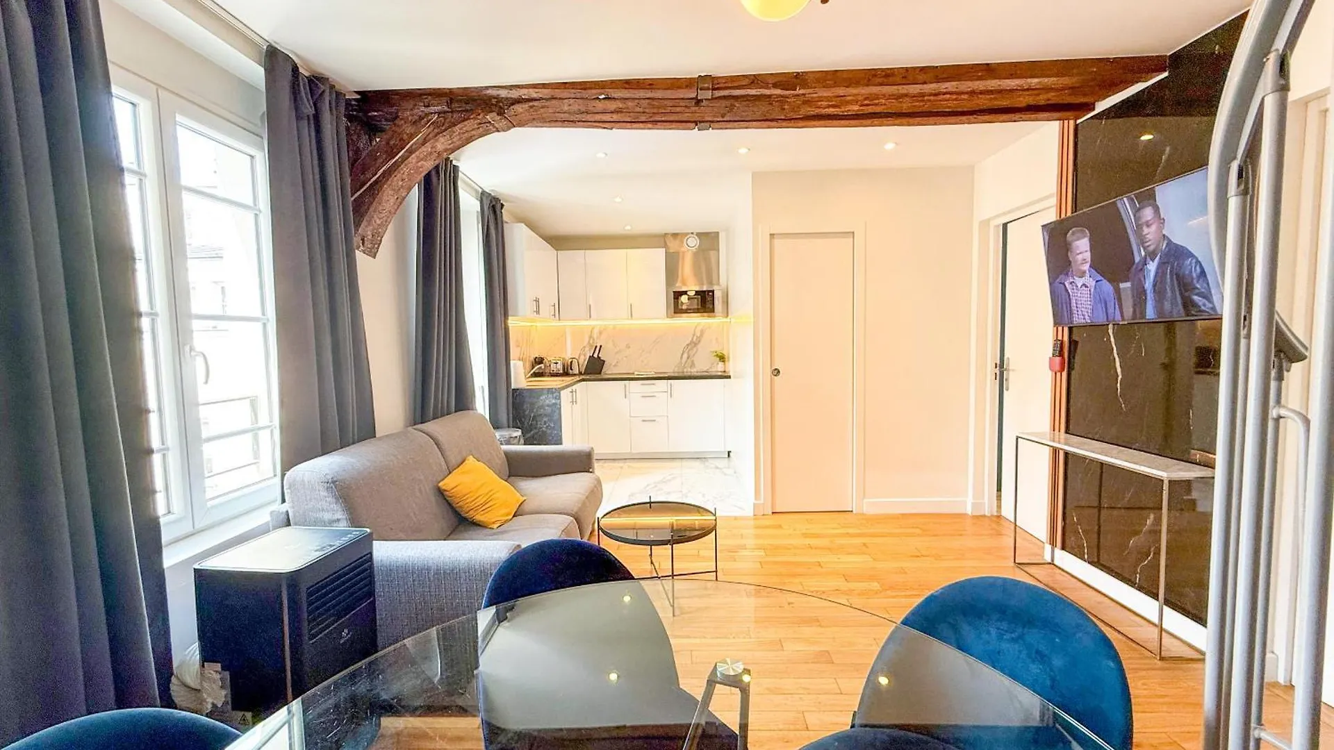 Urban Flat 176 - Charming 3 Bedroom In Montorgueil باريس