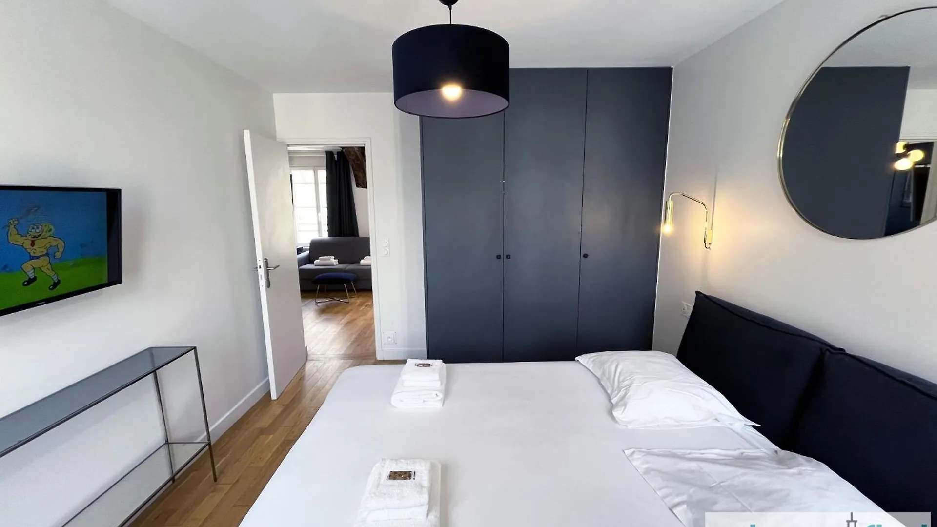 Urban Flat 176 - Charming 3 Bedroom In Montorgueil Paryż