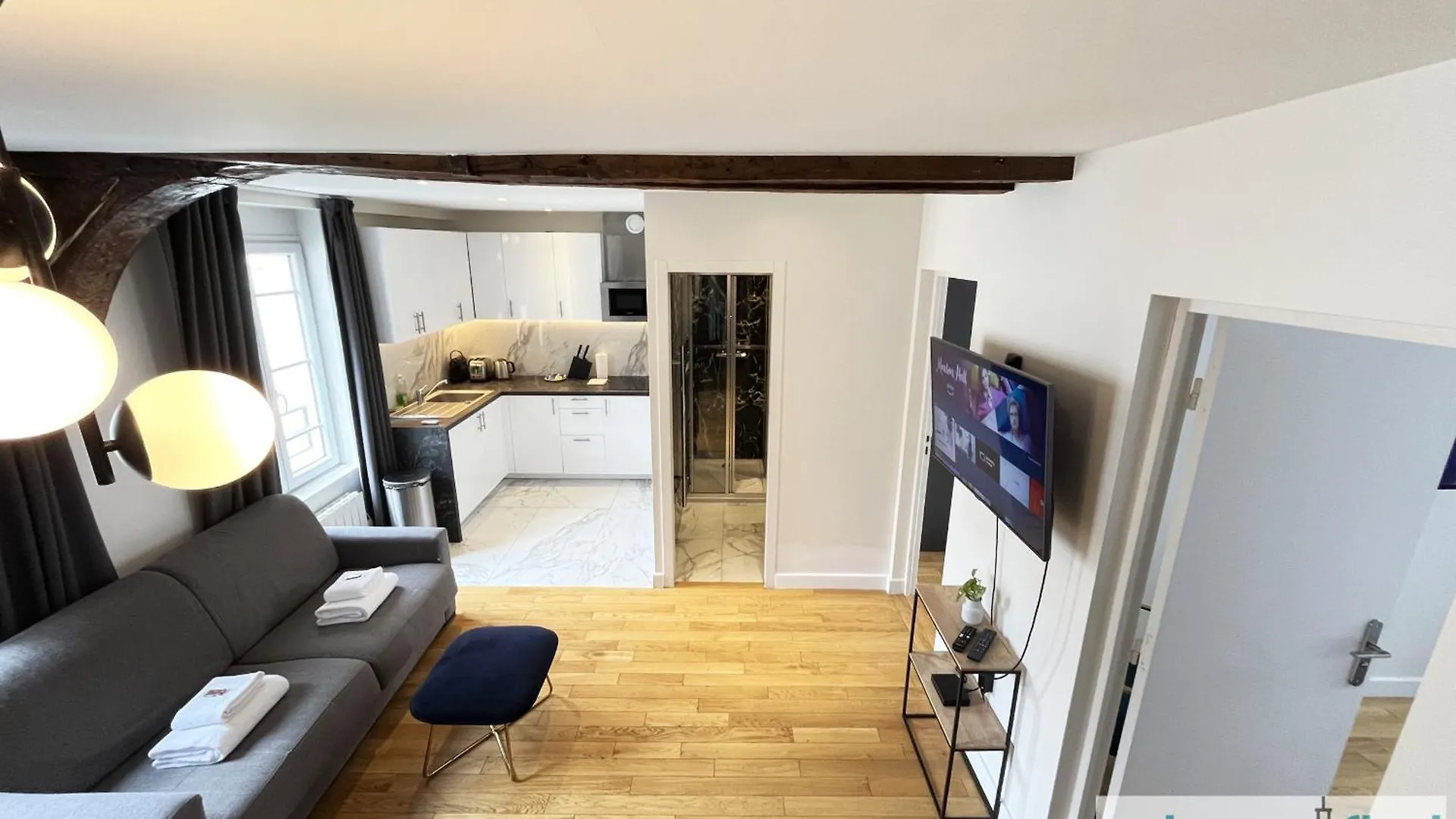 Apartament Urban Flat 176 - Charming 3 Bedroom In Montorgueil Paryż Francja